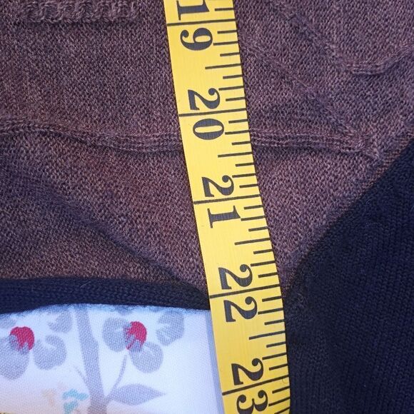 Pronto Uomo L Wool Blend Lngslvs Knitted Geometric Crewneck Men's Top Sweater - Picture 7 of 10